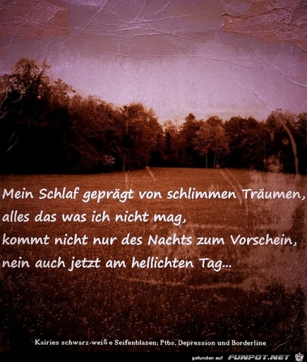 Schlimme Träume Schlimme Träume