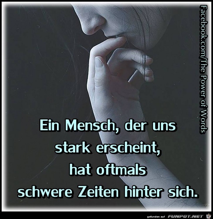 Ein Menschder uns stark erscheint Ein Menschder uns stark erscheint