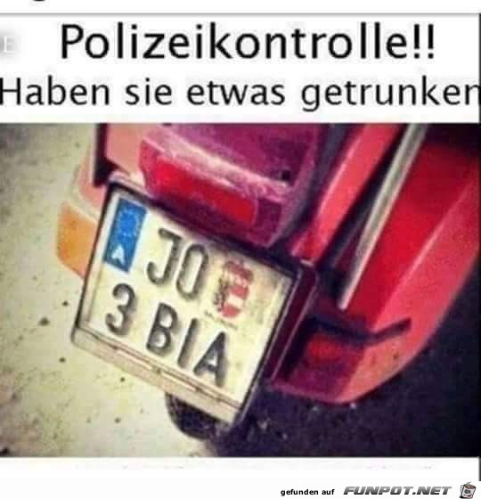 Polizeikontrolle