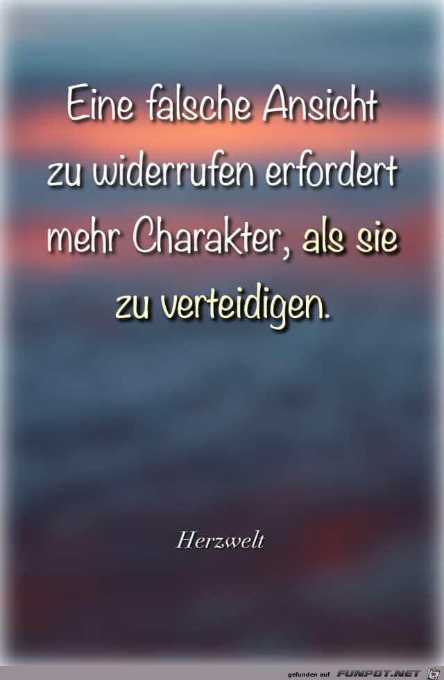eine falsche Ansicht eine falsche Ansicht