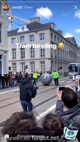 Straenbahn Bowling