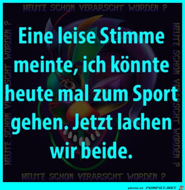 Leise Stimme