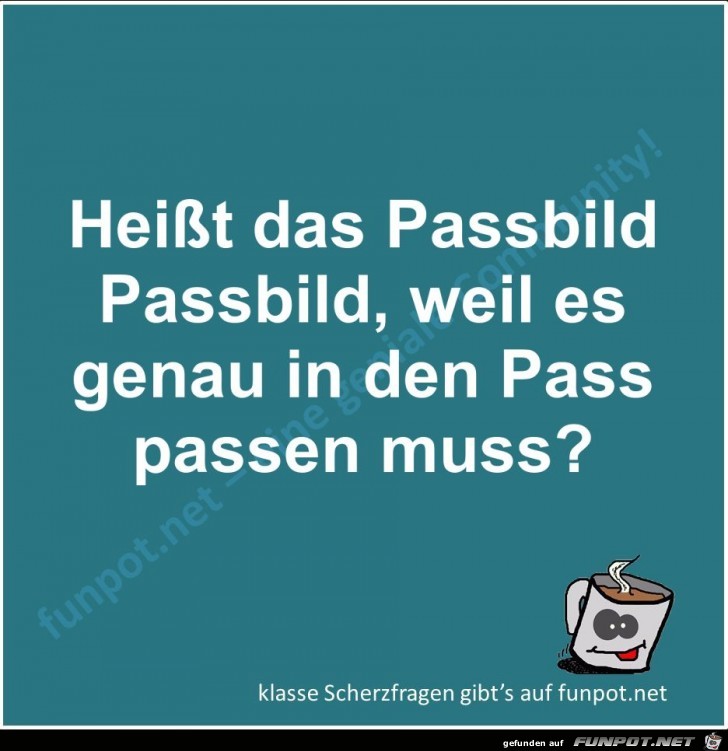 Scherzfrage Scherzfrage