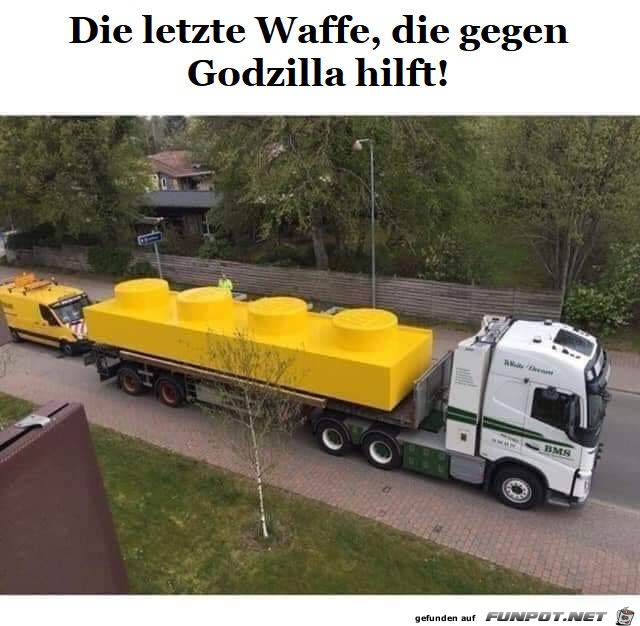 Die letzte Waffe gegen Godzilla