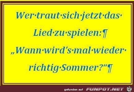 Wer traut sich Wer traut sich
