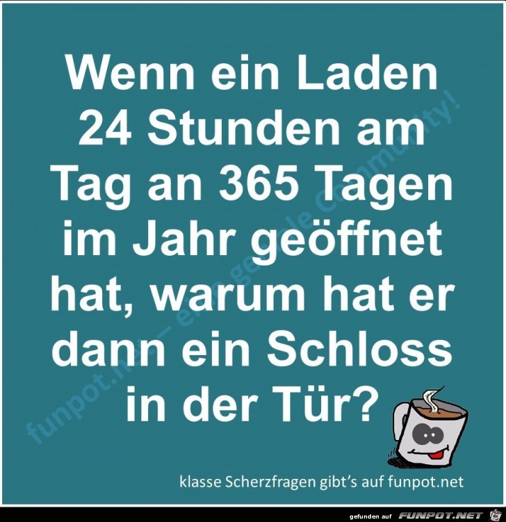 Scherzfrage Scherzfrage