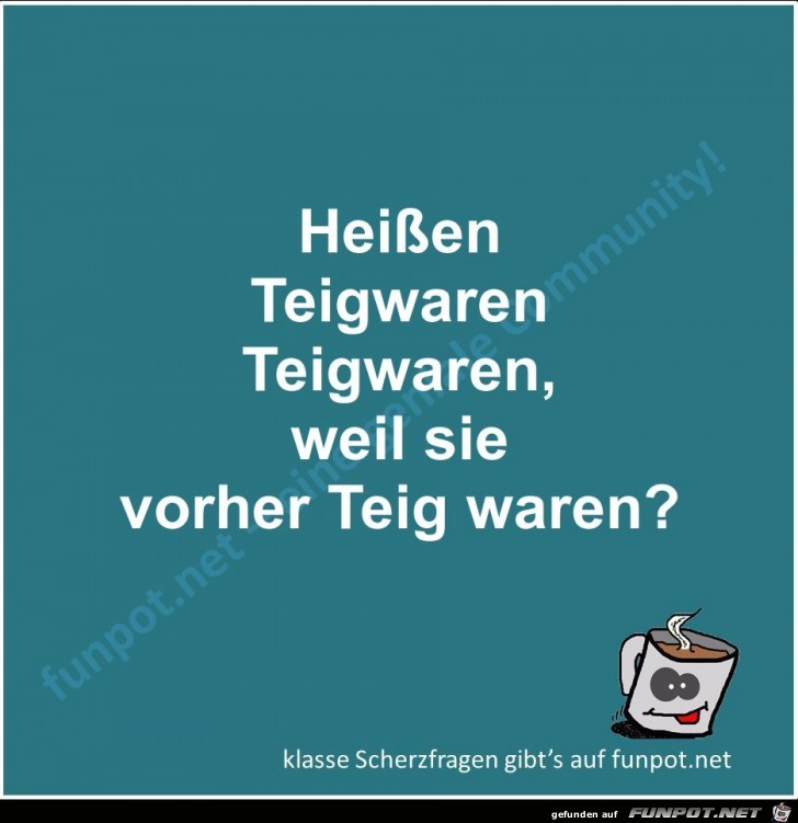 Scherzfrage Scherzfrage