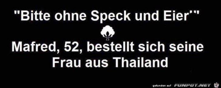 Ohne Speck und Eier Ohne Speck und Eier