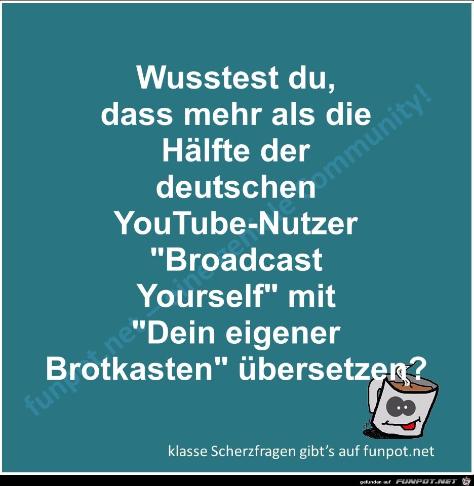 Scherzfrage Scherzfrage