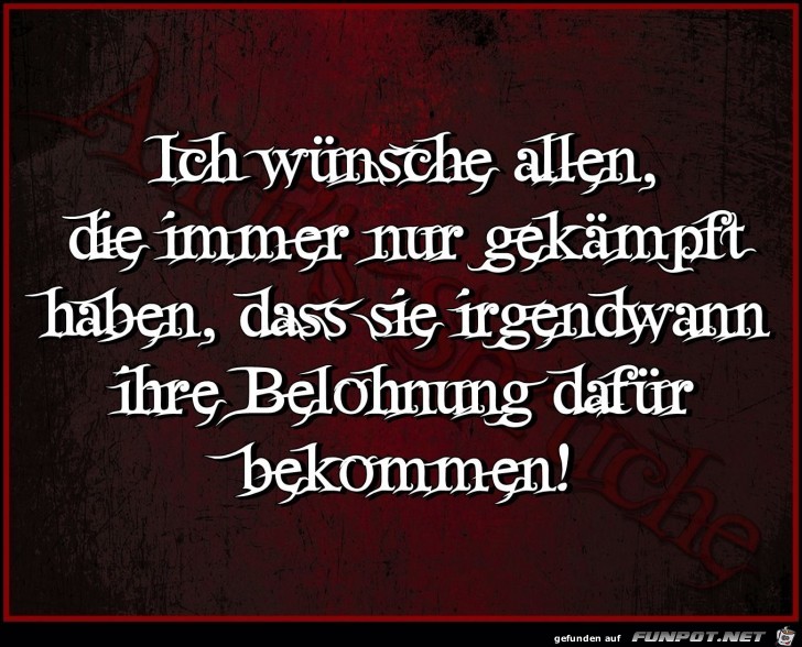 Wuensche allen Wuensche allen