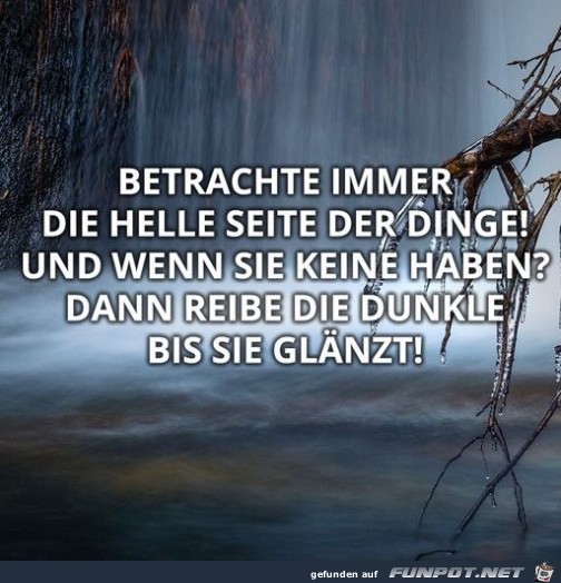 betrachte immer