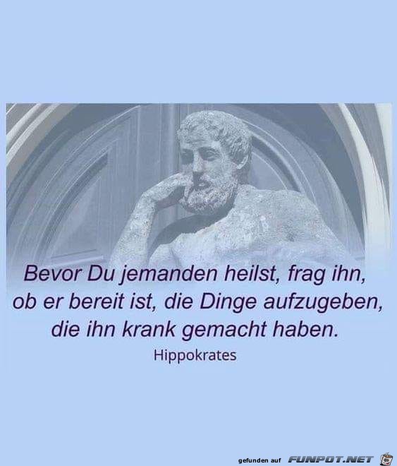 bevor du jemanden heilst