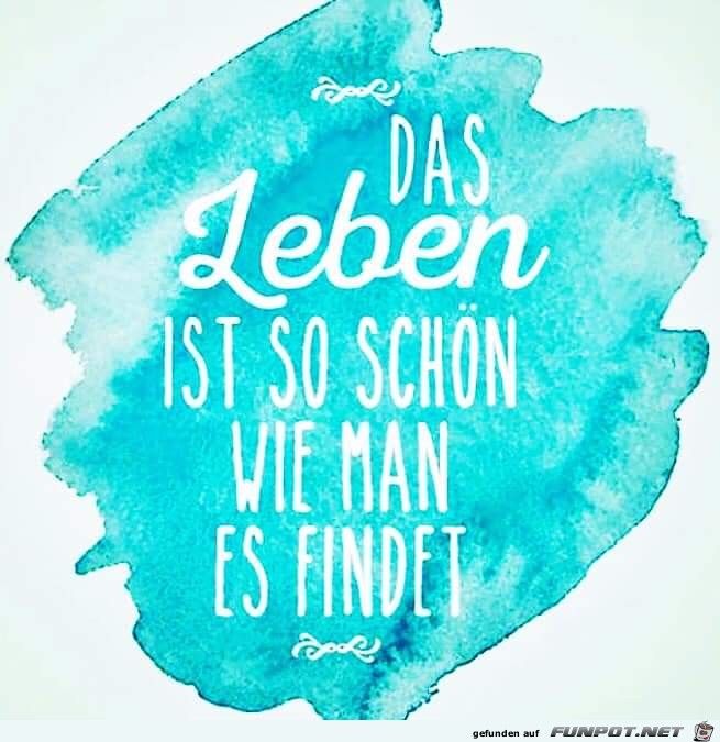 das leben ist