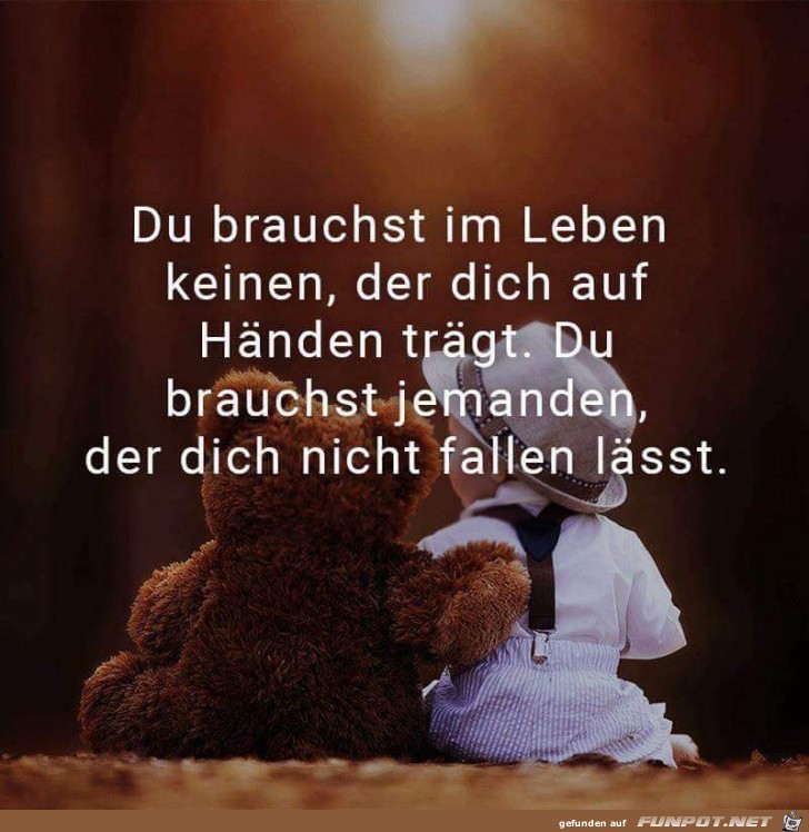 du brauchst im Leben du brauchst im Leben