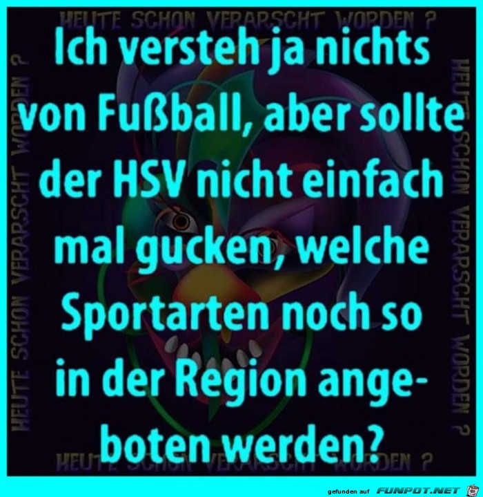 Andere Sportart für den HSV Andere Sportart für den HSV