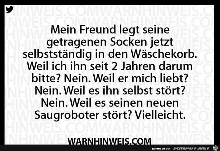 Socken vom Freund Socken vom Freund