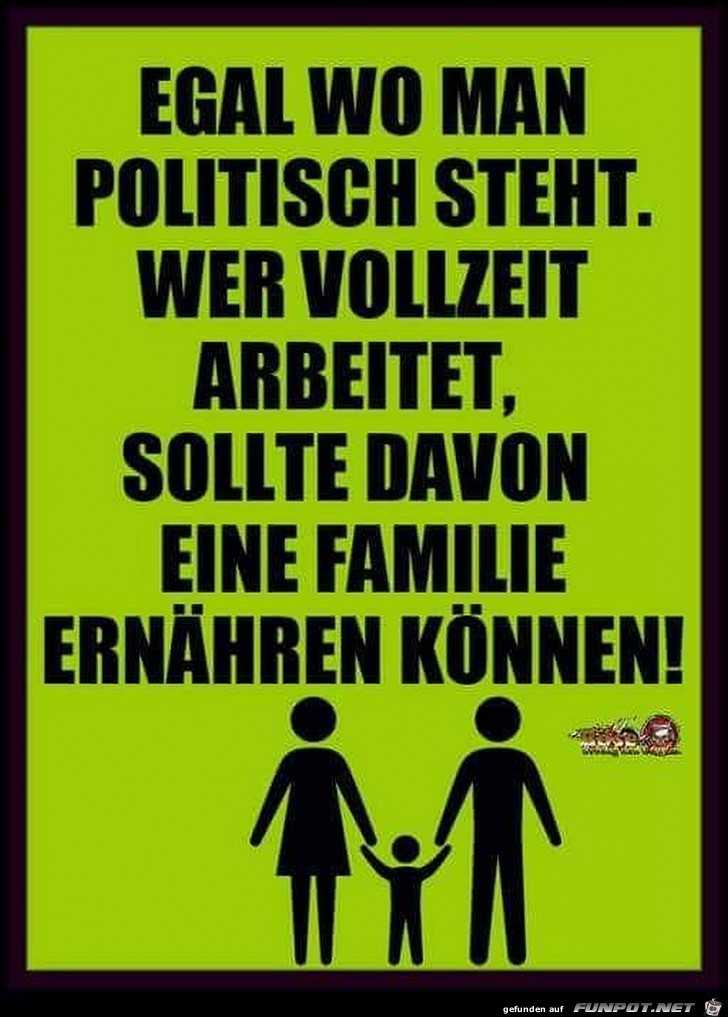 Fr Familie zu ernhren