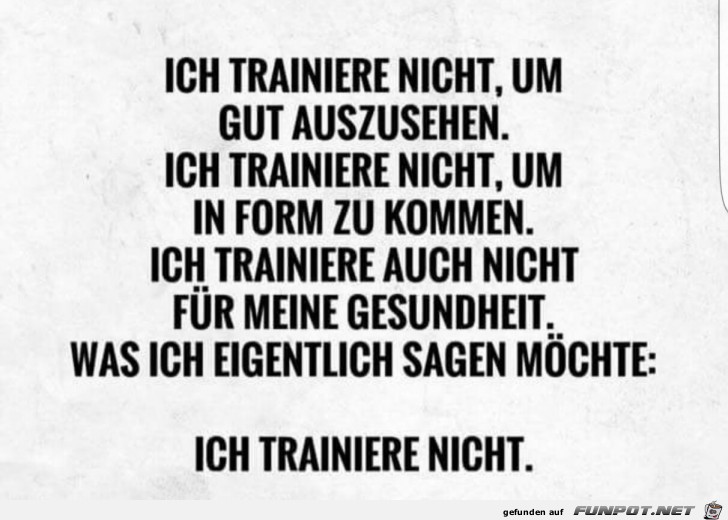 Training Training