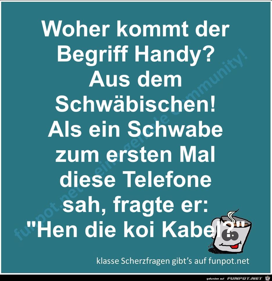 Scherzfrage Scherzfrage