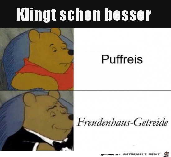 Hört sich eleganter an Hört sich eleganter an