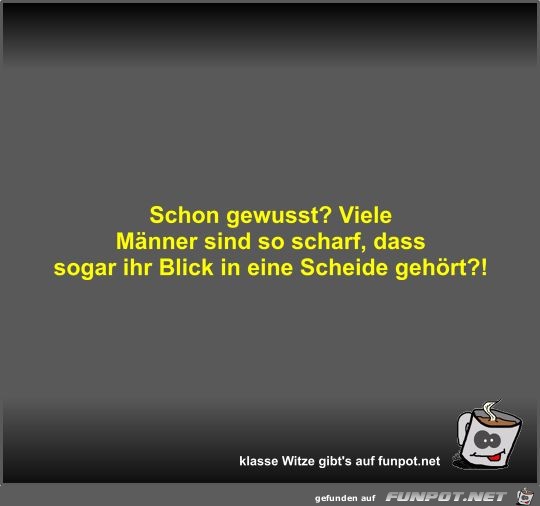 Schon gewusst? Schon gewusst?