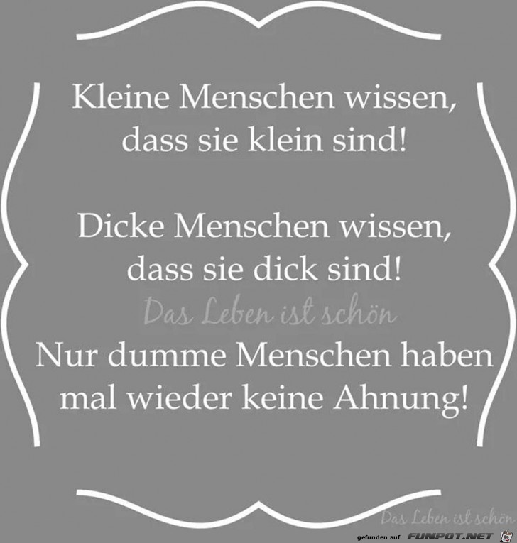 Eigenschaften von Menschen Eigenschaften von Menschen