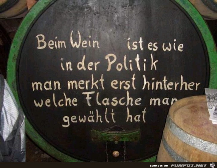 Wein und Politik Wein und Politik