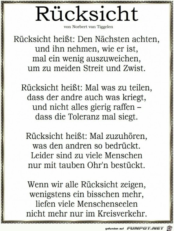 Rcksicht