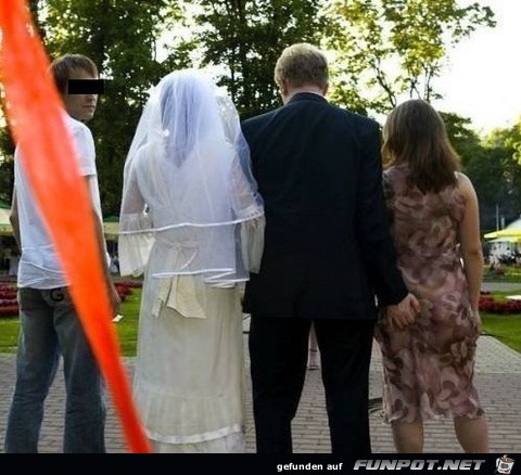 Kurz vor der Hochzeit