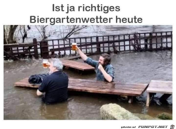 Biergartenwetter