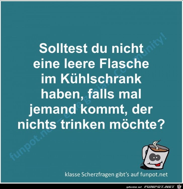 Scherzfrage Scherzfrage