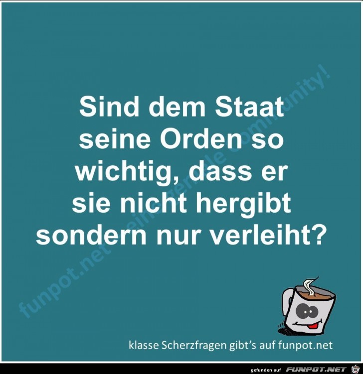 Scherzfrage Scherzfrage