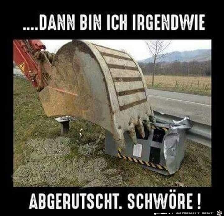 Irgendwie abgerutscht