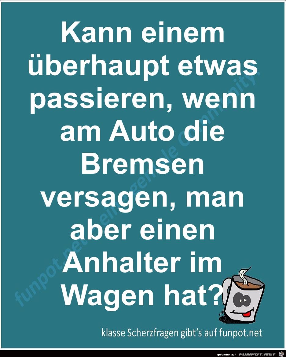 Scherzfrage Scherzfrage