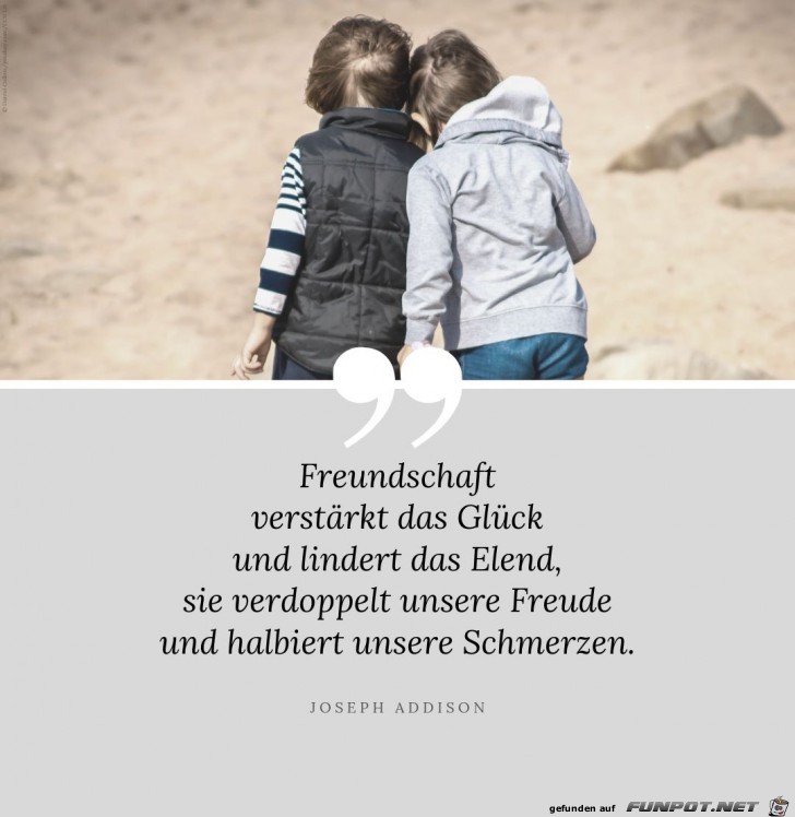 freundschaft verstaerkt das Glueck