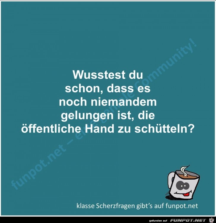 Scherzfrage Scherzfrage