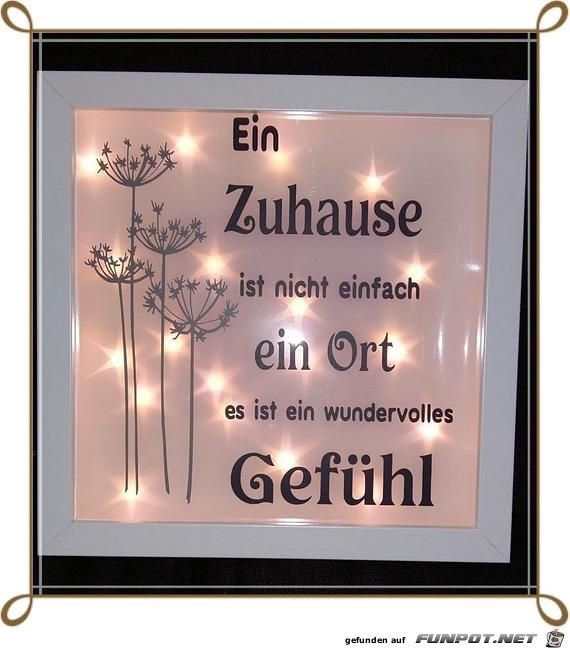 ein Zuhause ein Zuhause