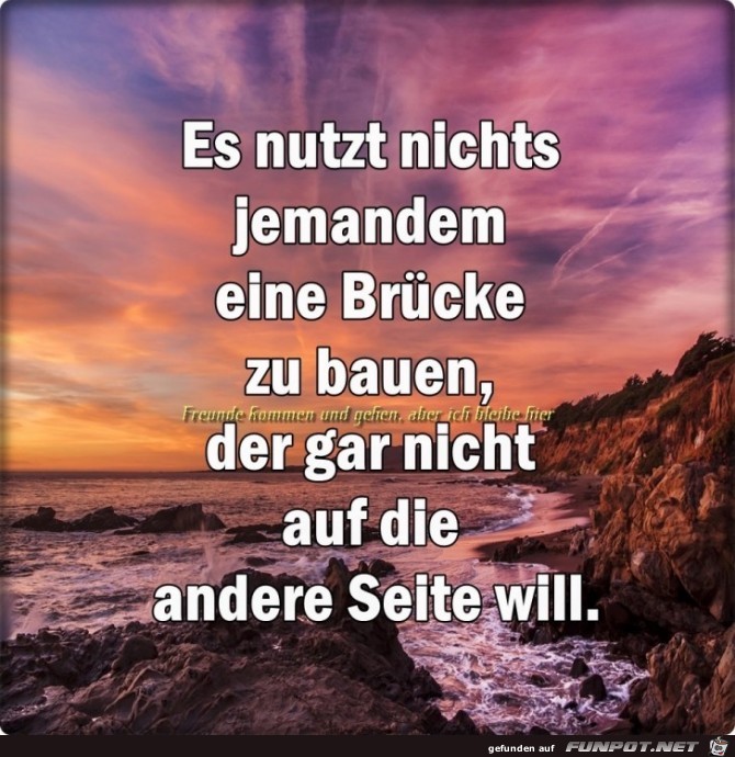es nutzt nichts es nutzt nichts