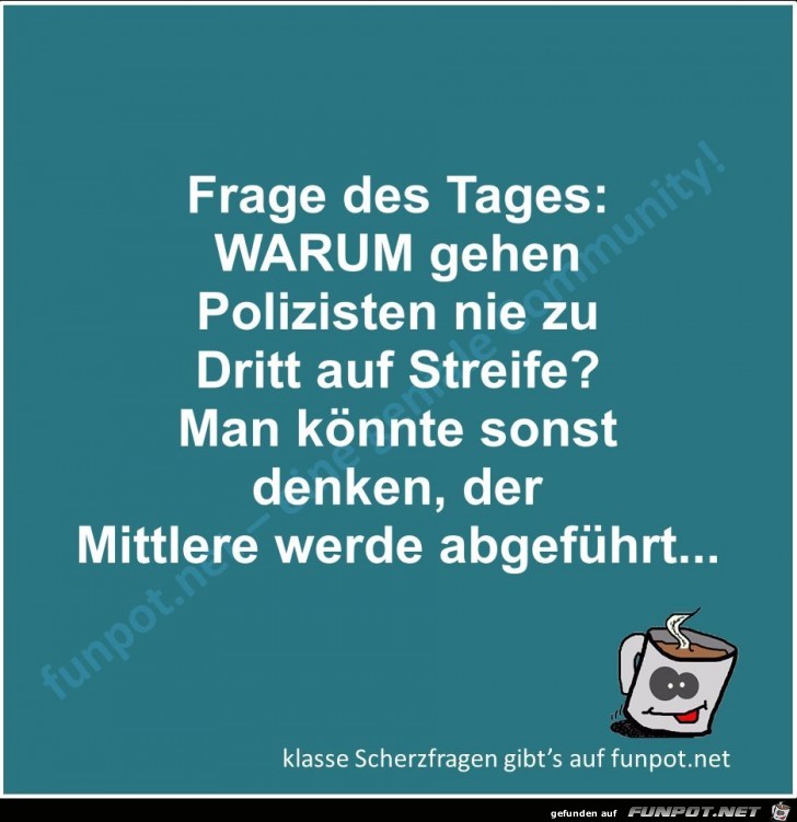 Scherzfrage Scherzfrage