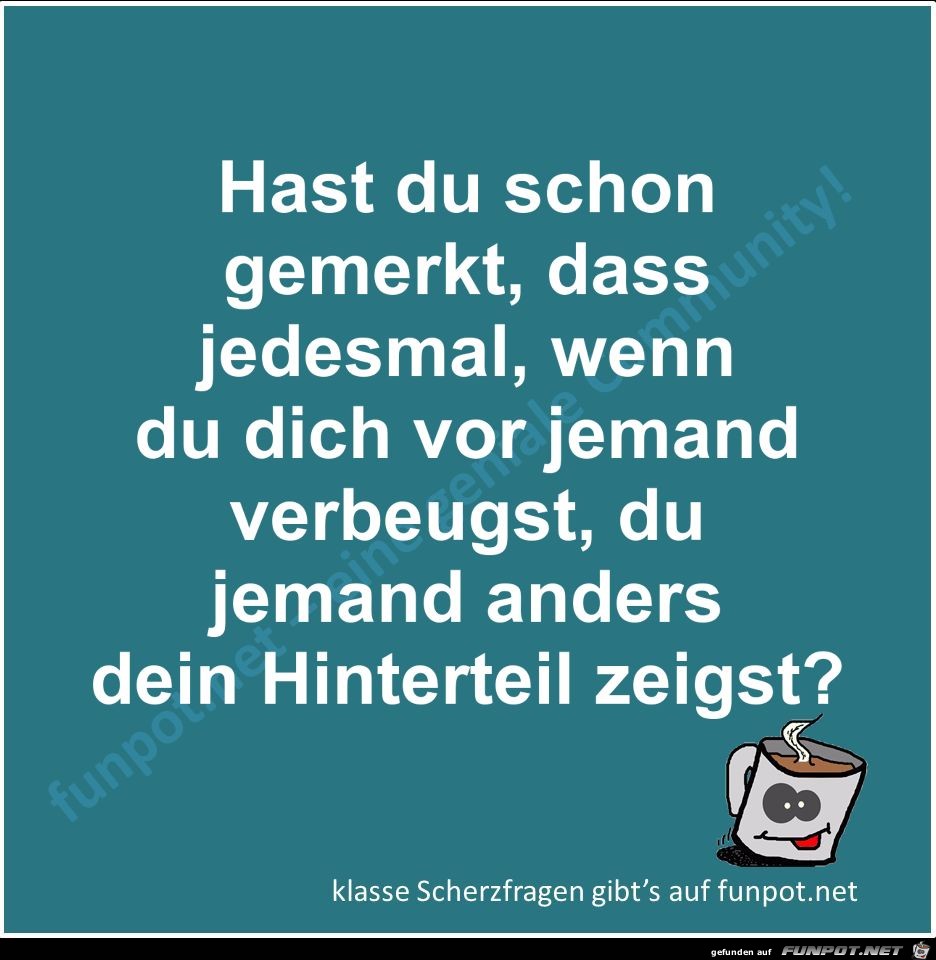 Scherzfrage Scherzfrage