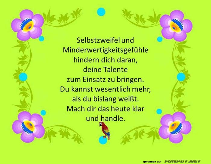 Selbstzweifel Selbstzweifel