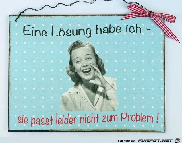 eine loesung habe ich