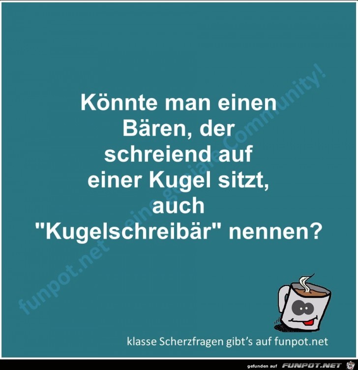 Scherzfrage Scherzfrage
