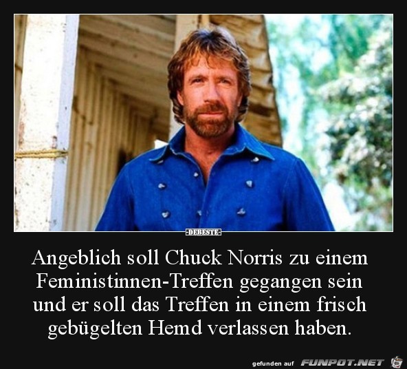Chuck Norris und die Feministinnen
