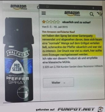 Pfefferspray Pfefferspray