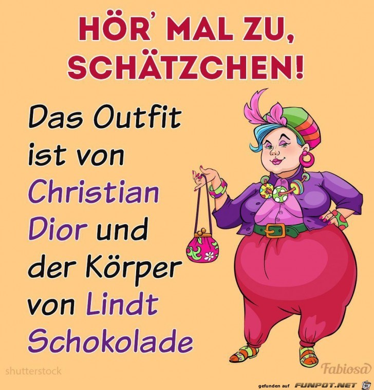 Lustiger Spruch Outfit