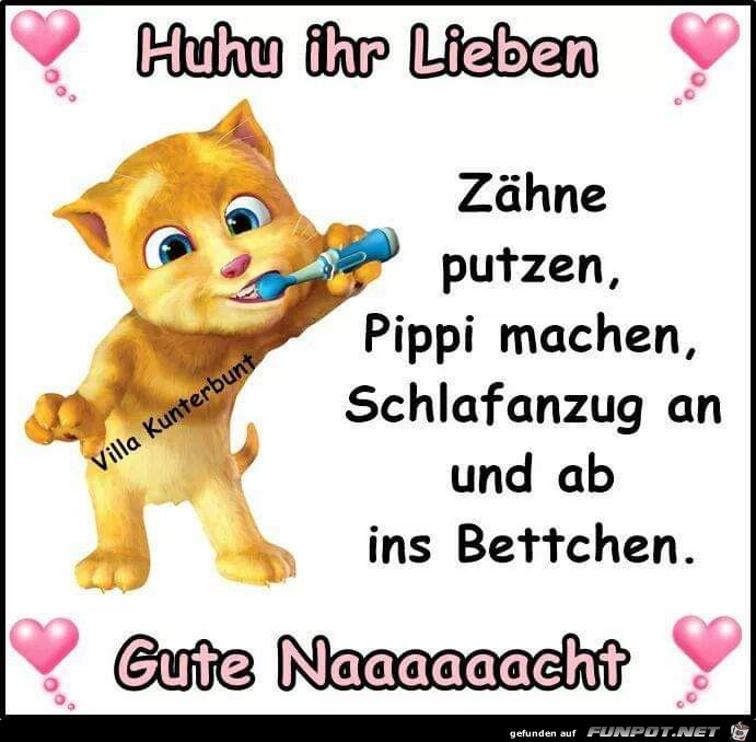 Gute Nacht