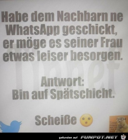 Etwas leiser bitte Etwas leiser bitte