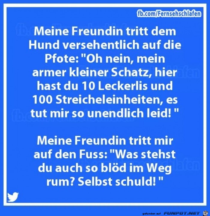 Meine Freundin...seufz...