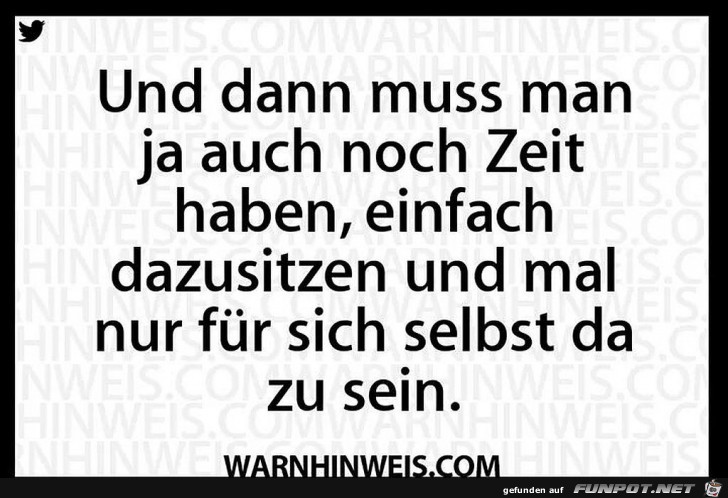 Zeit haben Zeit haben